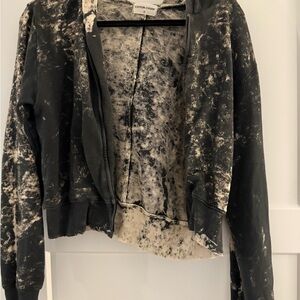 Cotton Citizen Black and Cream Women's Jacket